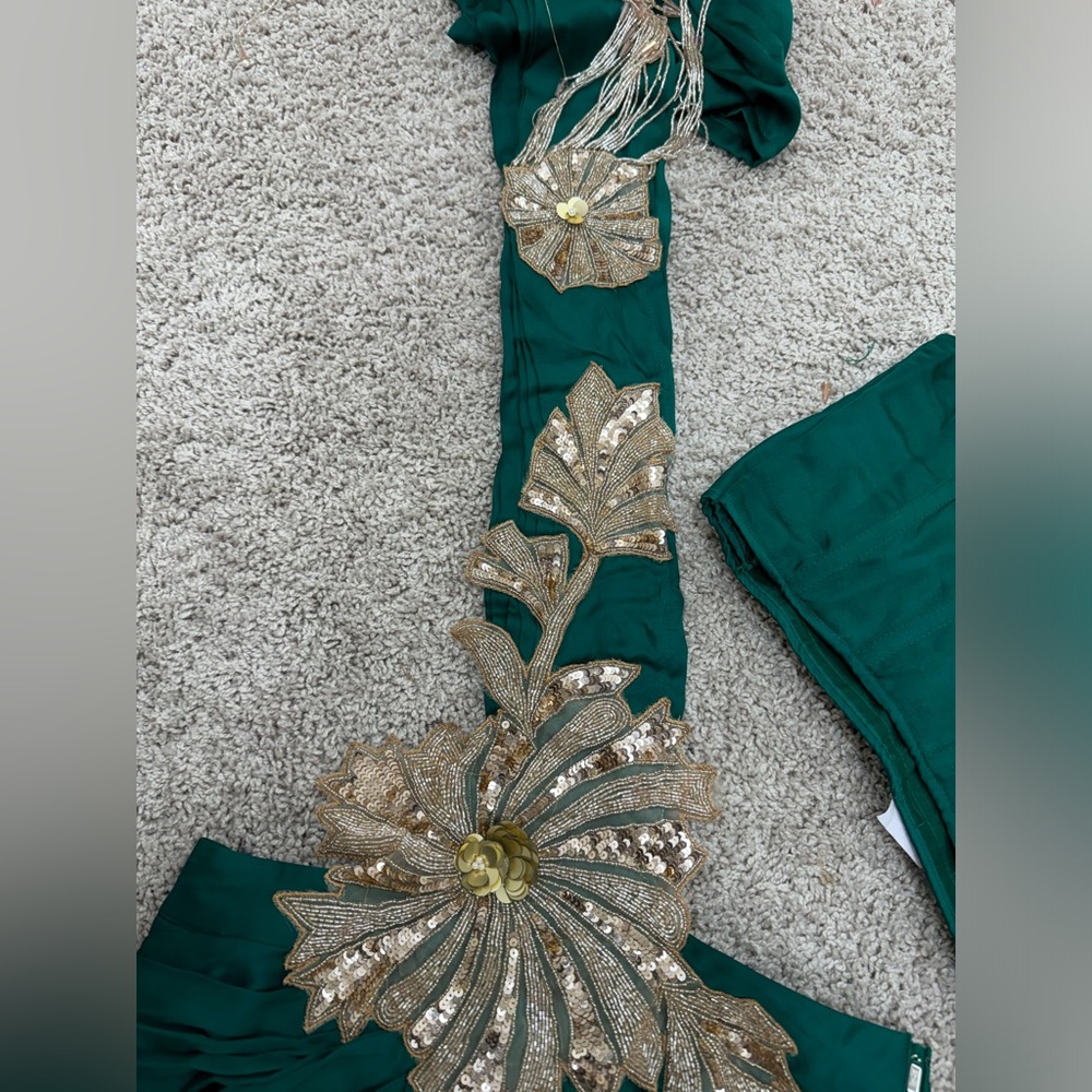 Pre-draped saree - Picture 7 of 12